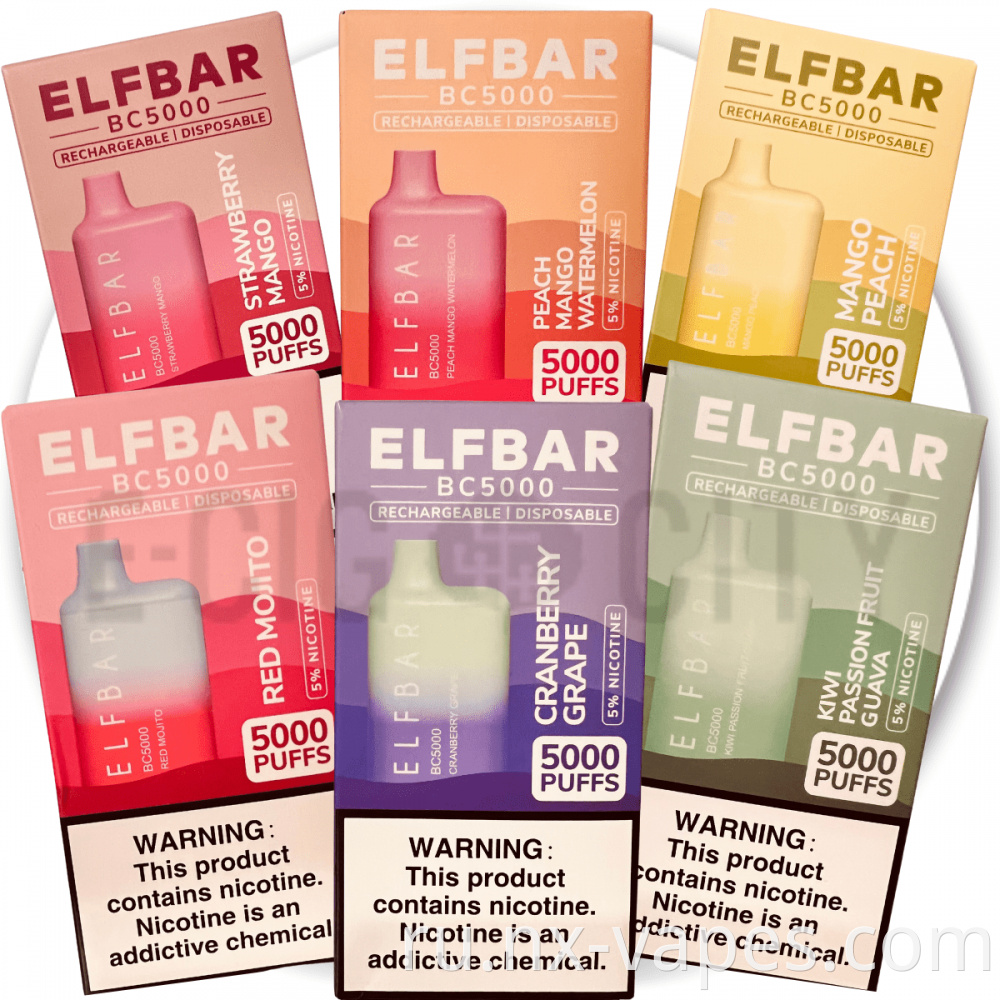 17 Elf Bar Bc 5000